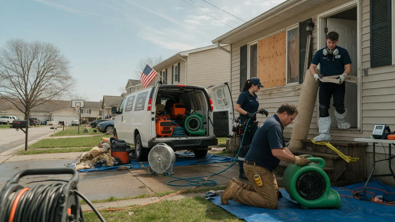 Water Damage Restoration in Red Level, AL near me